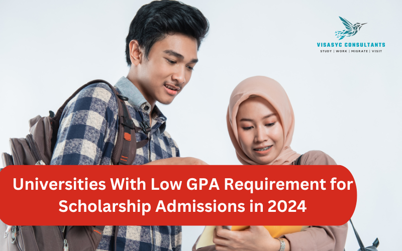 Universities With Low GPA Requirement for Scholarship Admissions in
