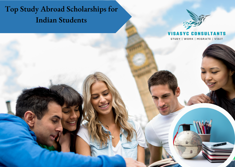 You are currently viewing Golden Opportunities: Top Study Abroad Scholarships for Indian Students