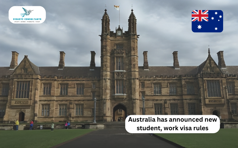 You are currently viewing Australia has announced new student, work visa rules